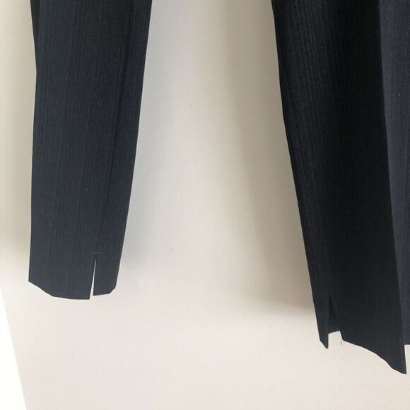 Akris Punto Wool Trouser Straight Leg pants sz 8 Preppy Minimalist Academia - Picture 9 of 12